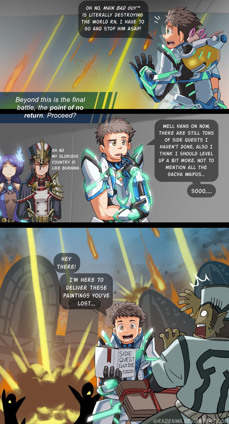 Tmw you try to 100% the game