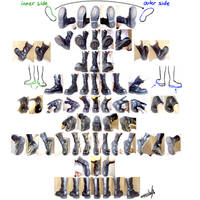 WA's Boots Reference Photo Set
