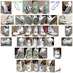 Footwear Reference Photo Set - High Tops by RadenWA