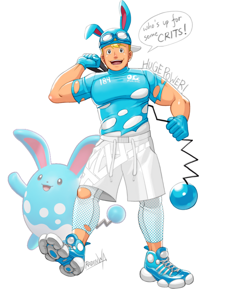 Azumarill Gijinka by RadenWA on DeviantArt