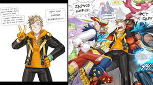 Spark meets the Unite Gijinka Crew