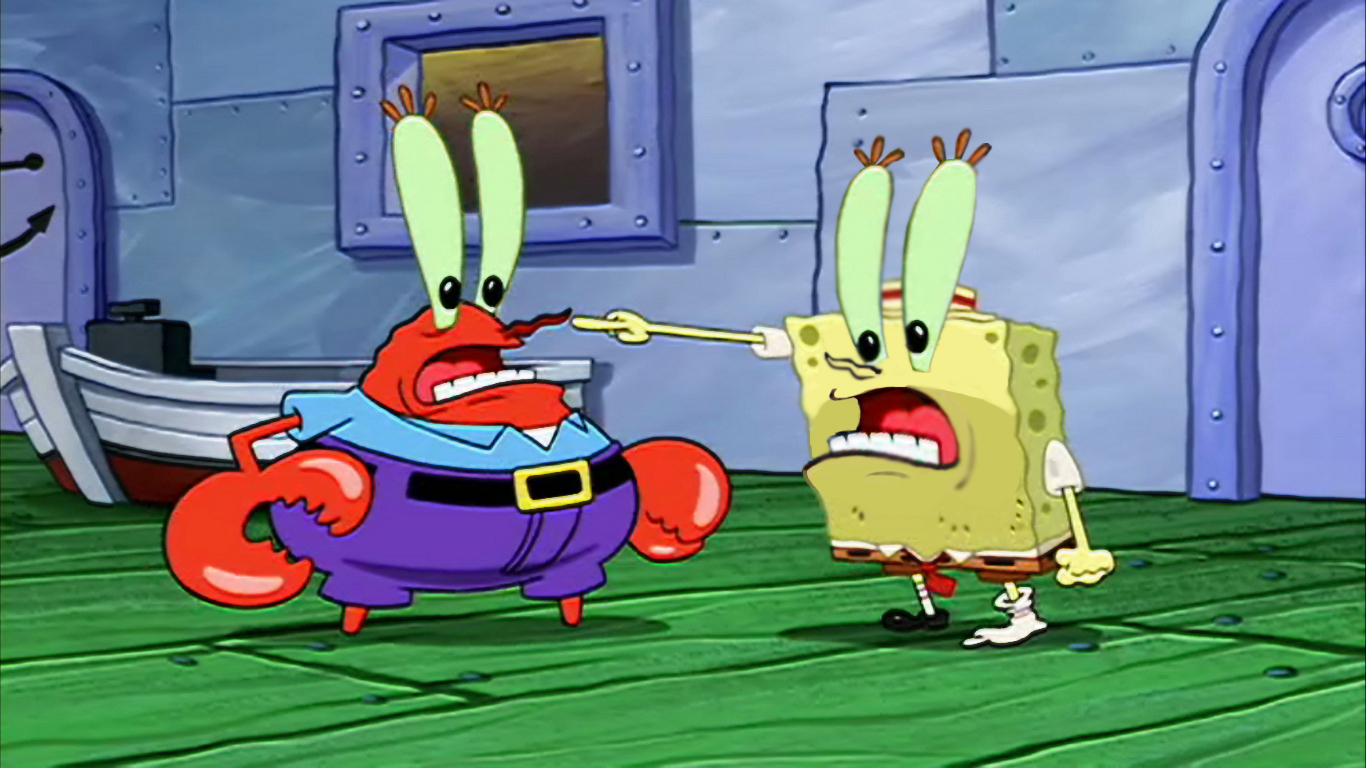 Spongebob Movie Face Swap 5 Krabby Edition