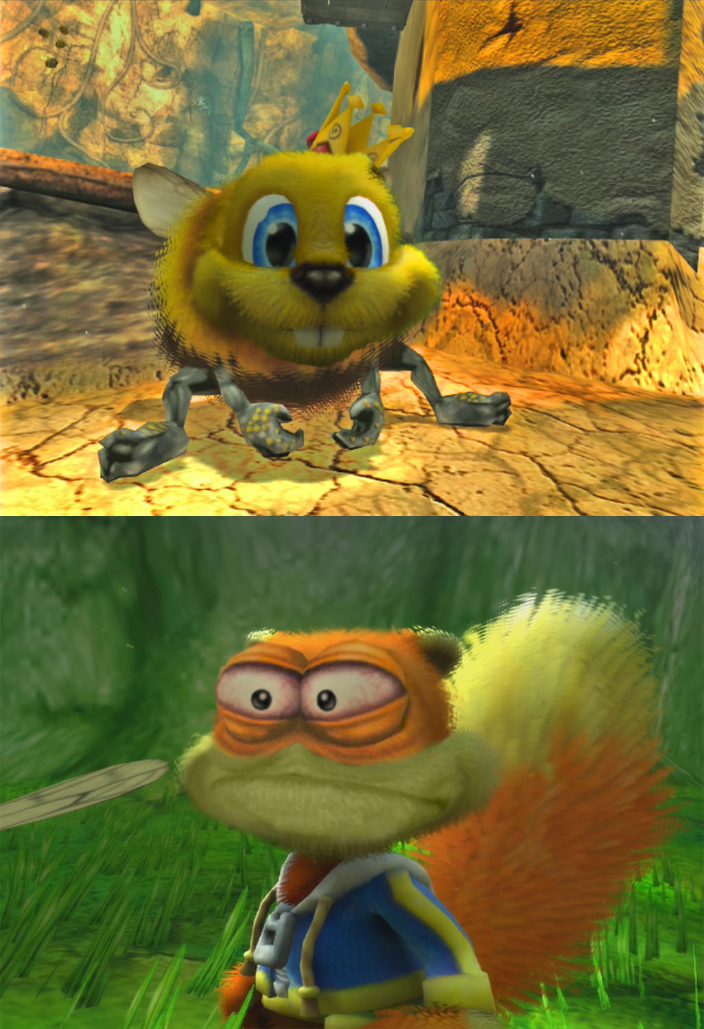 Conker's Bad Face Swap