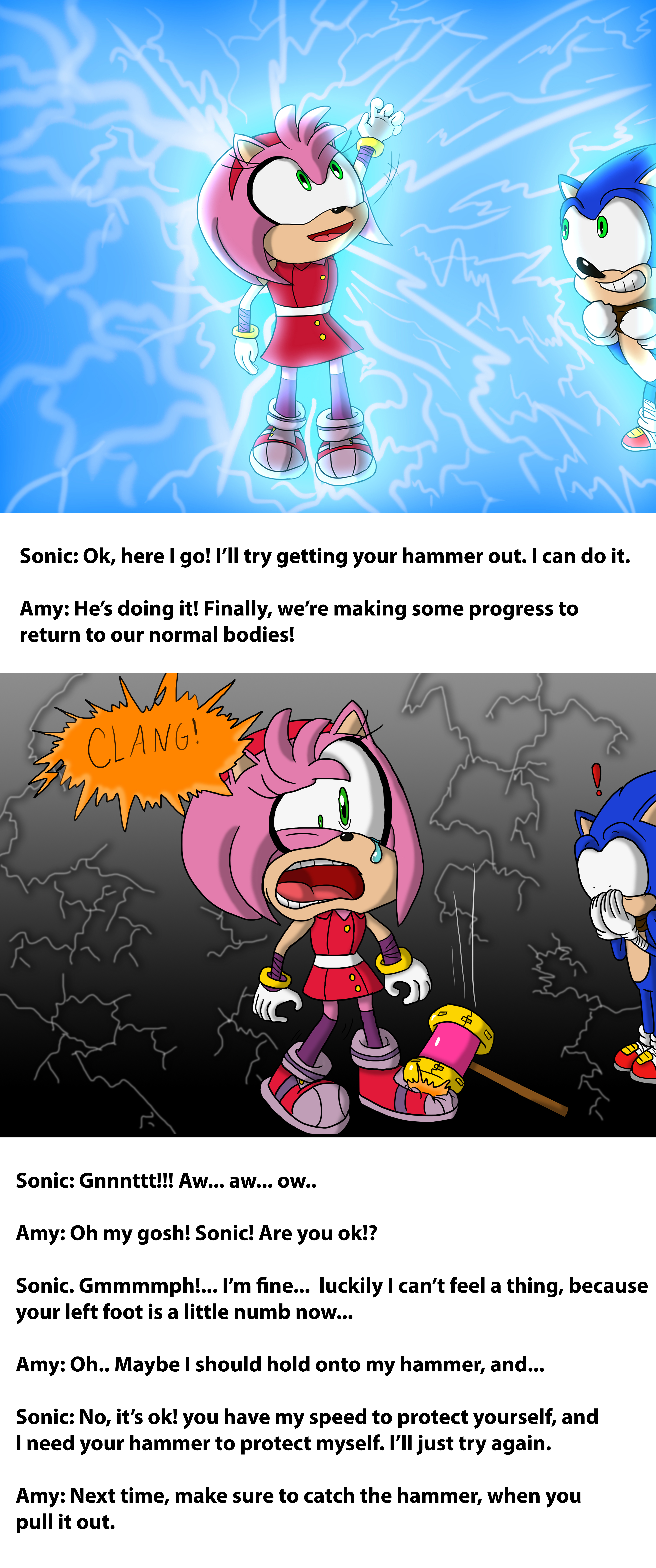 Ask the Characters #2: Sonic and Amy by Okida on DeviantArt