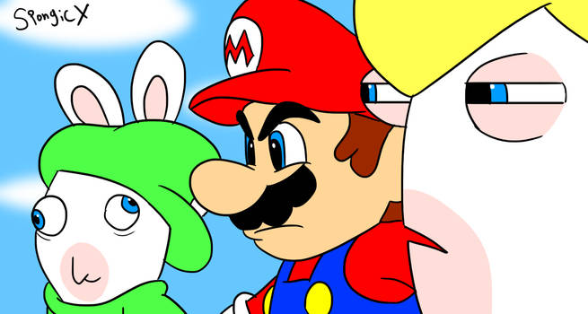 Mario Rabbids Human Explore the Best Rabbids Art | DeviantArt