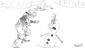 A Talking Snowman