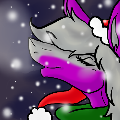 Sasha Christmas themed icon for SHINYcincinno