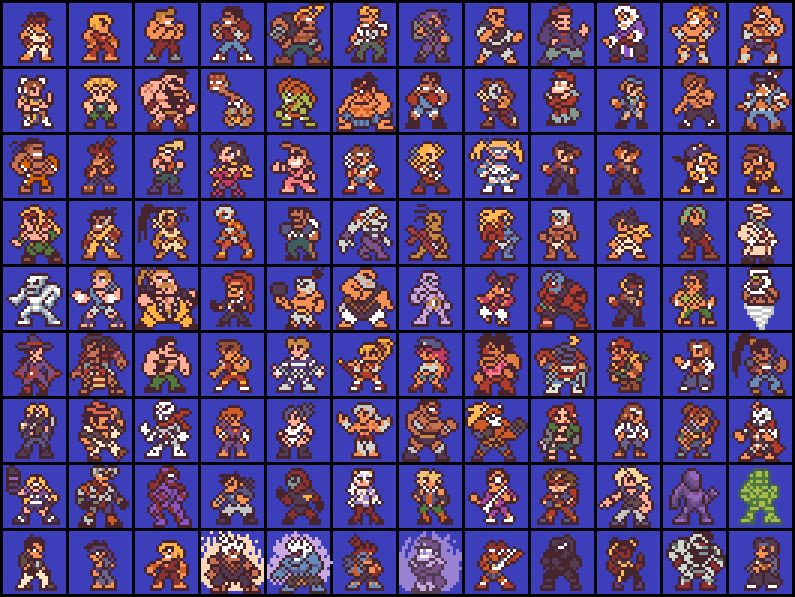 Street Fighter Tribute by killemkindly
