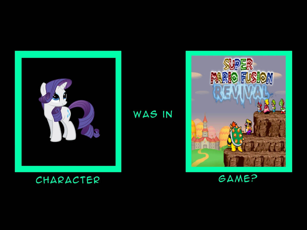 Mario Rarity What If Rarity was in Super Mario Fusion Revival by CSFiller on DeviantArt