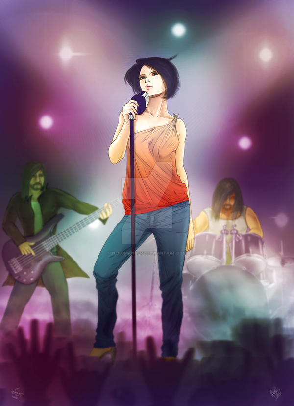 Deviantart Backup Singer The Singer by Nekomancerz on DeviantArt