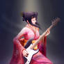 Bass Guitar Geisha