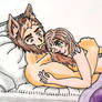 Werewolf cuddles