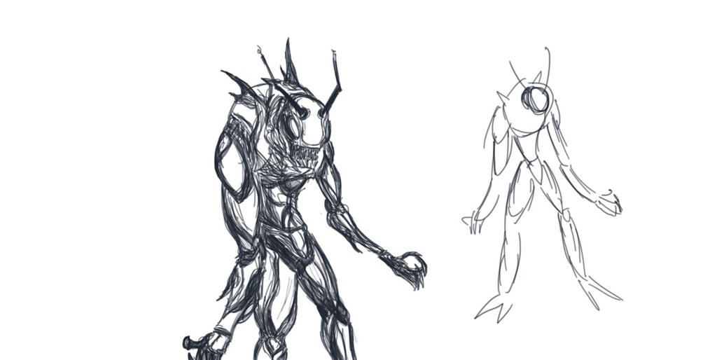 Bug Man Model bug man by kingofthings11 on DeviantArt