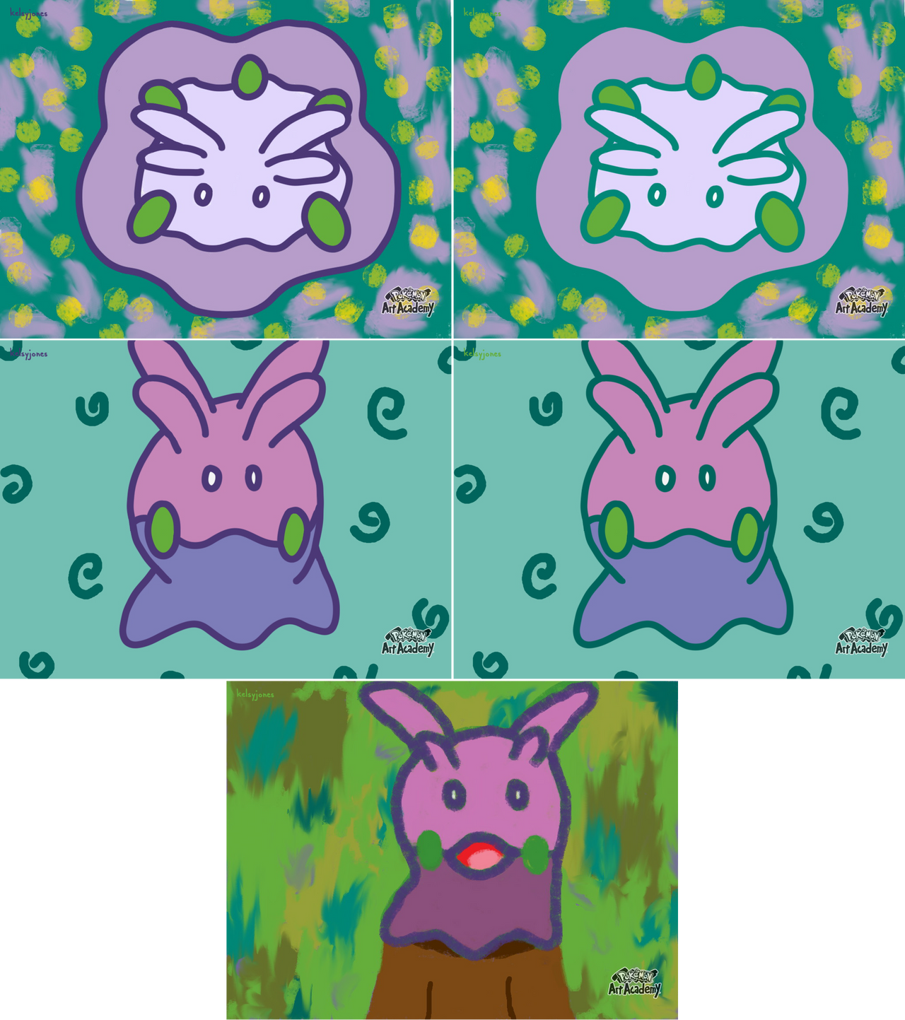 Pokemon Art Academy: Goomy