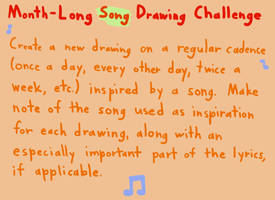 Month-Long Song Drawing Challenge