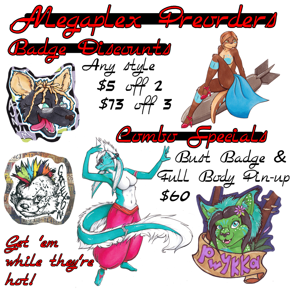 Megaplex Preorders (CON SPECIAL PRICES)