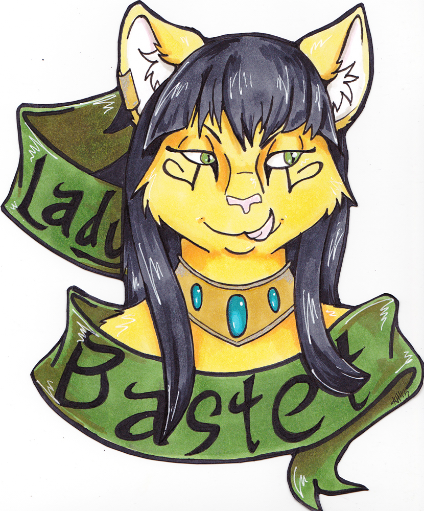 Lady Bastet Badge