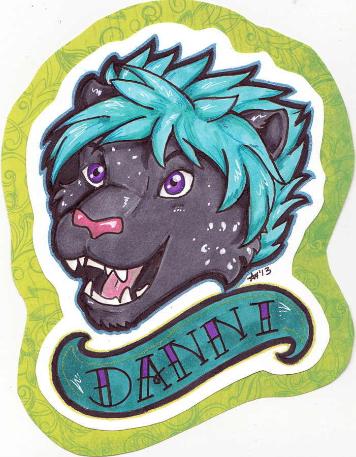 Danni Badge (stream commission)