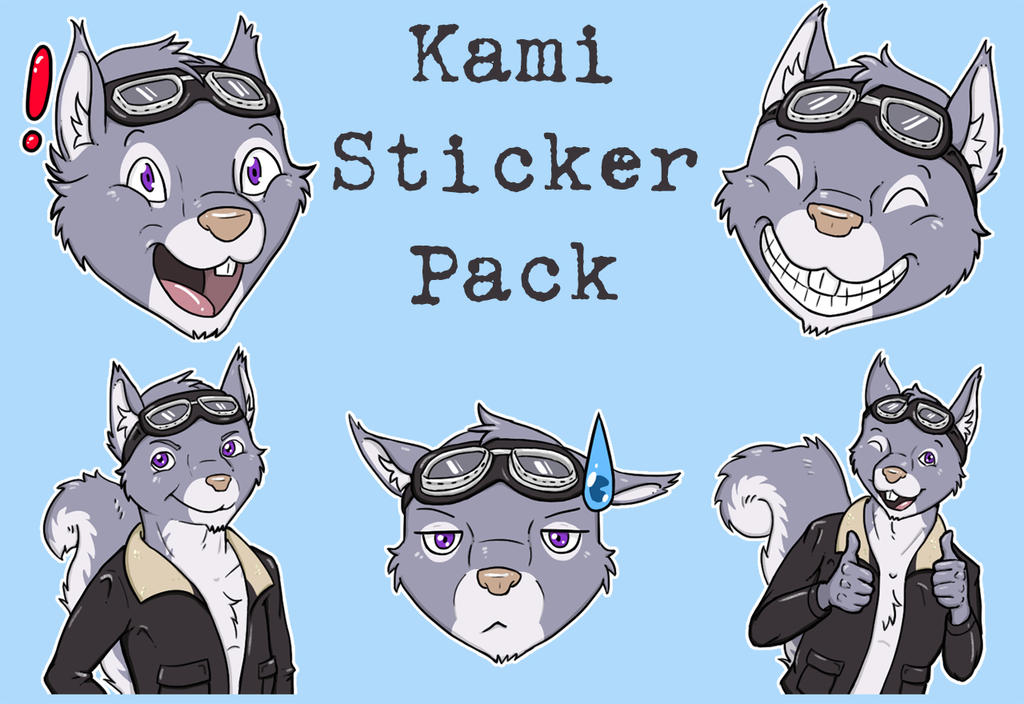 Kami Sticker Pack by dragonmelde on DeviantArt