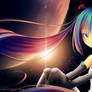 Hatsune in Space