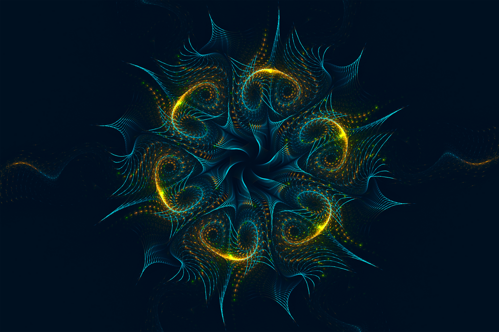 Fractal Wallpaper XXXVIX: Jellyfish by ScraNo
