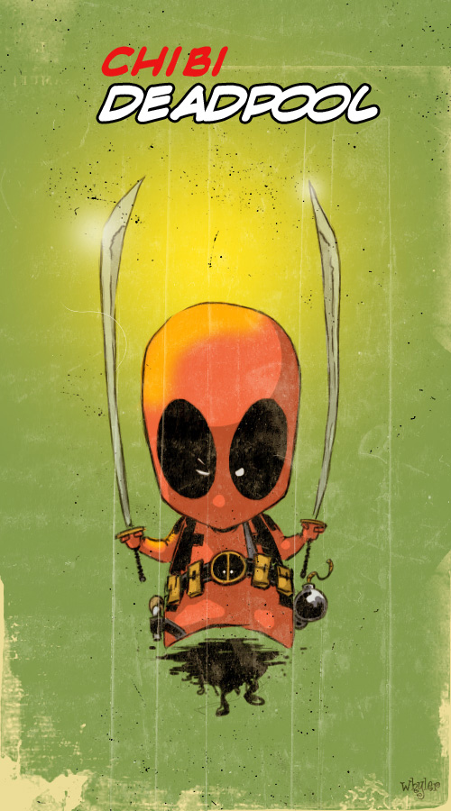 chibi deadpool