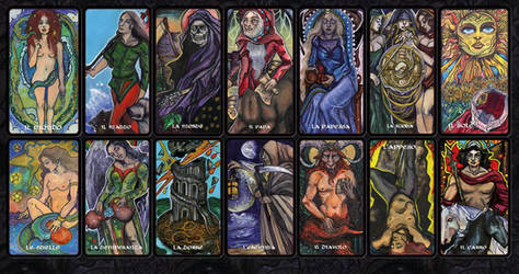 Tarot Major arcana  (Invicta Ignis)