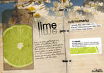 lime .cafe menu. by haaru