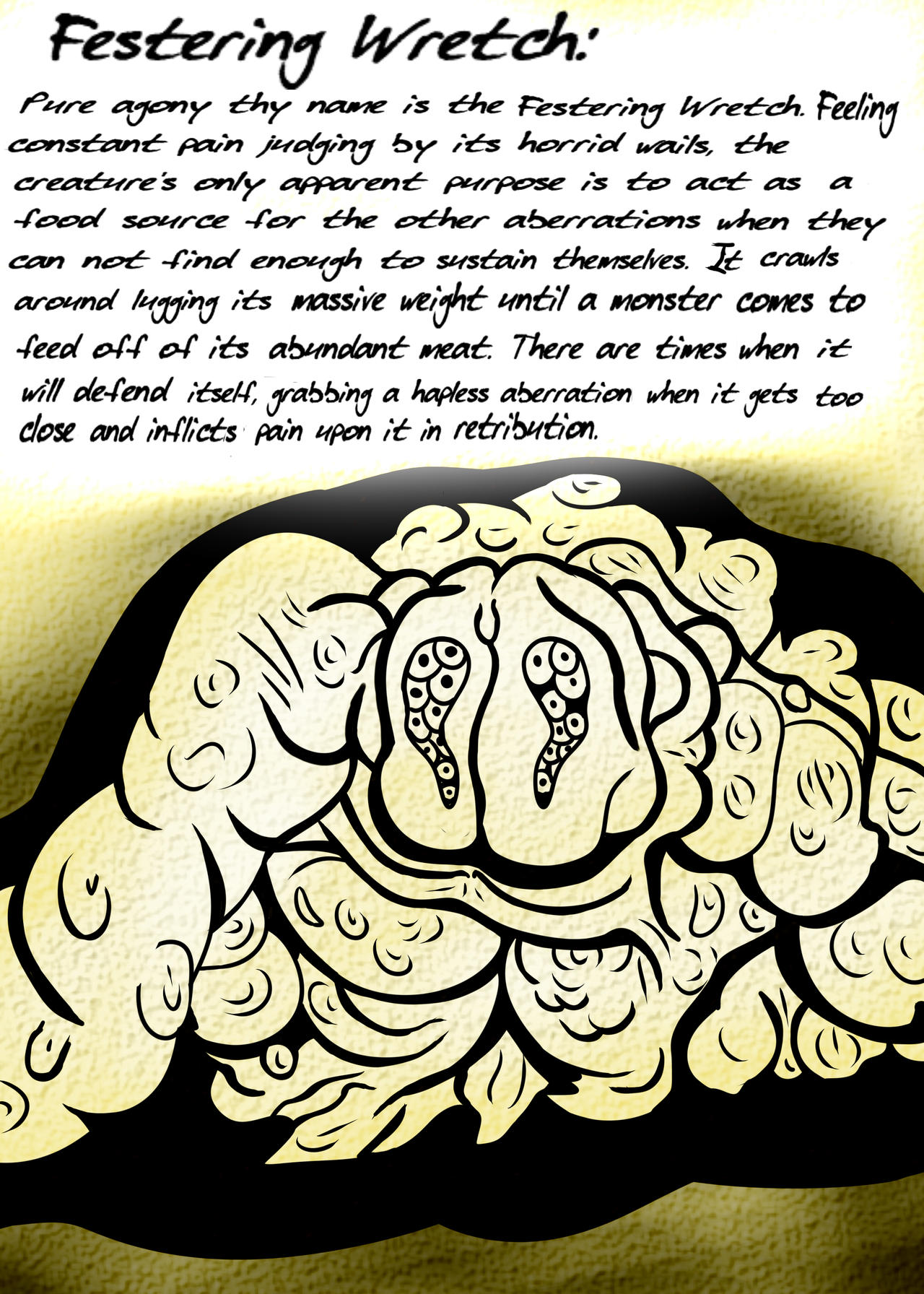 Bestiary Entry Three: Festering Wretch by Red-Dog456 on DeviantArt