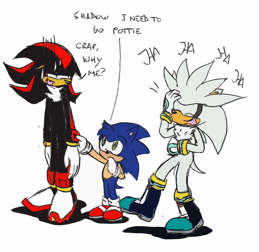 Bryan9554 sonic on X: Sonic + shadow + silver =silvhadic   / X