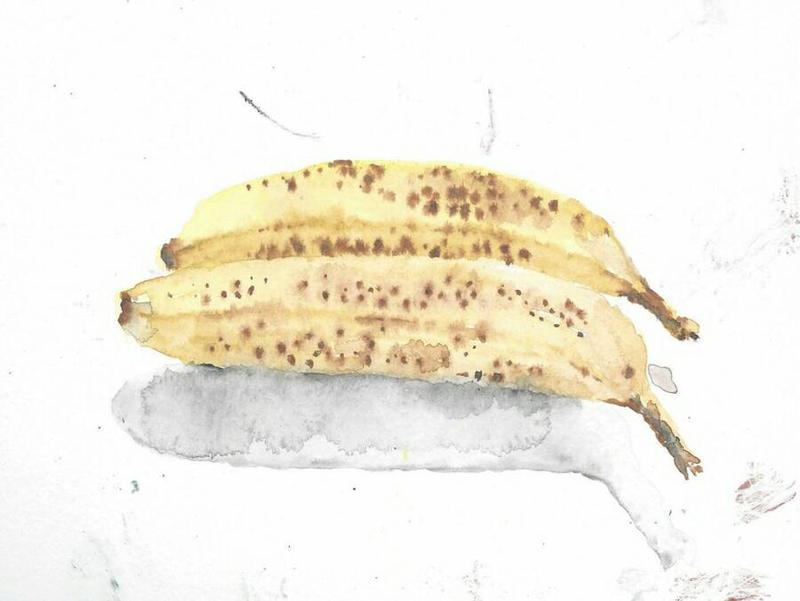 A pair of old bananas