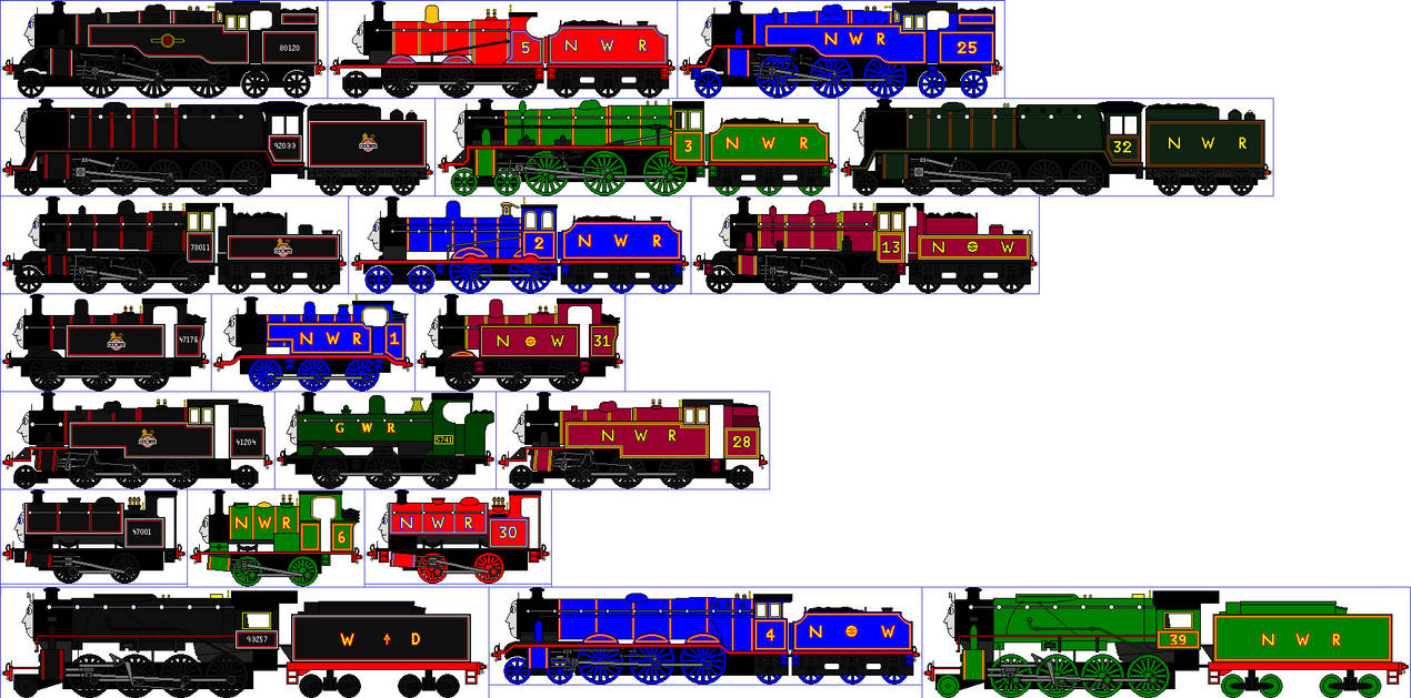 The Fat Controller's engines by TobyandMavisforever on DeviantArt