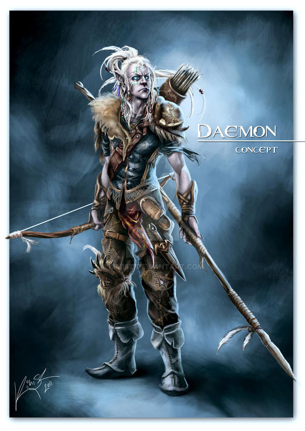 Commission: Daemon Concept by KimiSz on DeviantArt