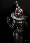 Vintage Clown Girl by KimiSz