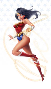 Heroine Pinup - Wonder Woman