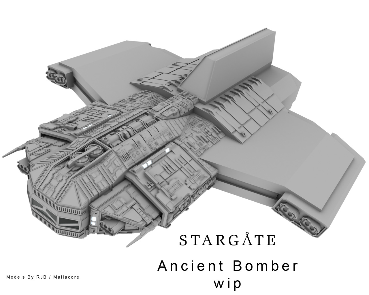 Ancient Bomber wip 2