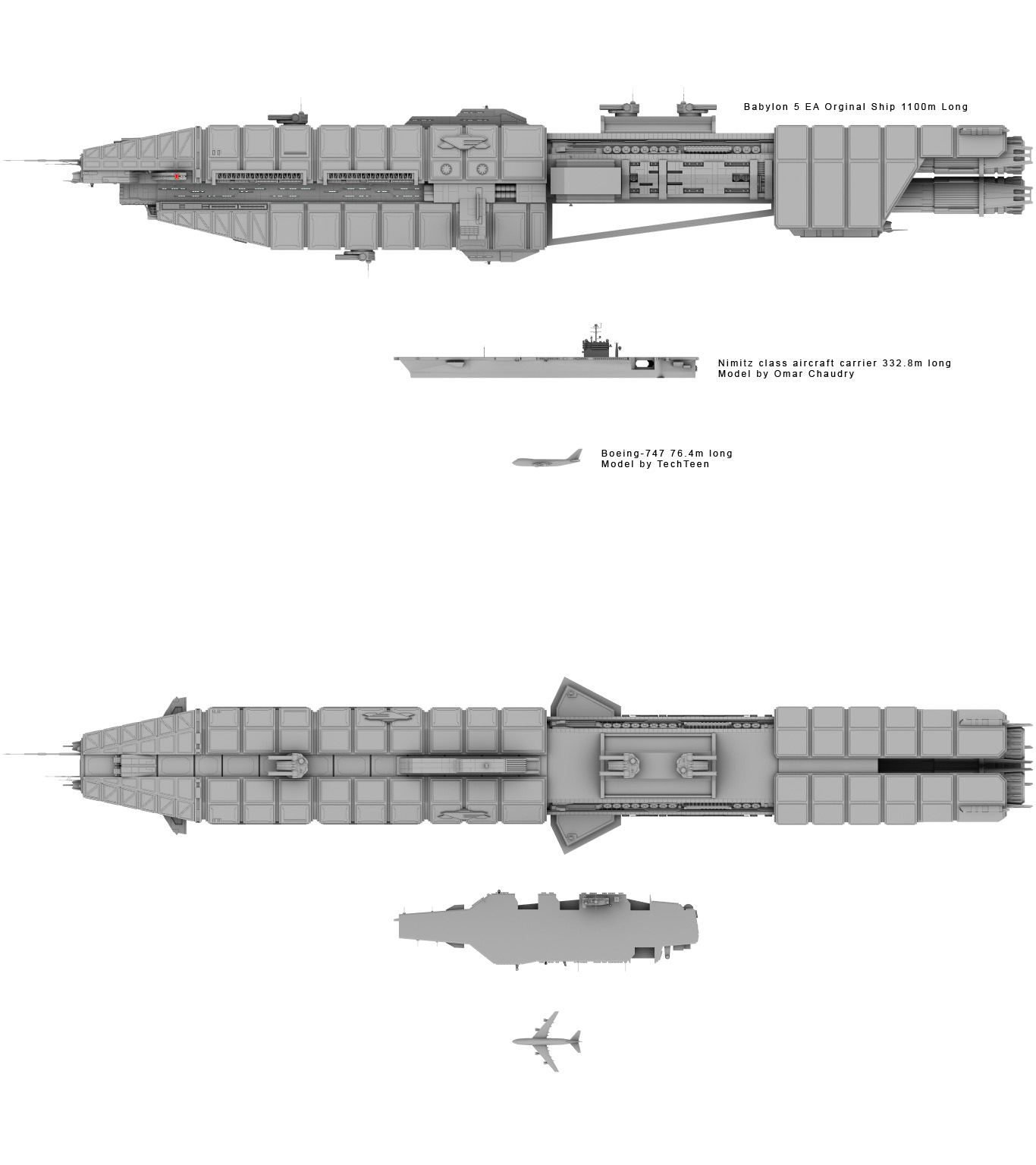 Babylon 5 - EA Orginal Scale 1