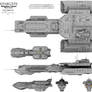 Stargate - Abydos Class - Main Ship Scale