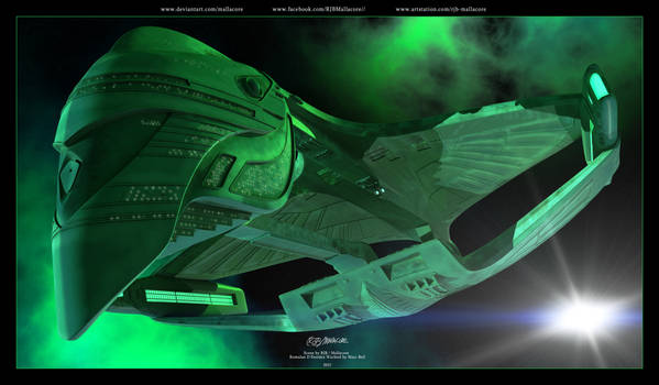 Star Trek -  Romulan D'deridex