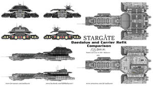 Stargate - Daedalus Class and Carrier Refit