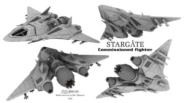 Stargate - Commissioned Fighter Design