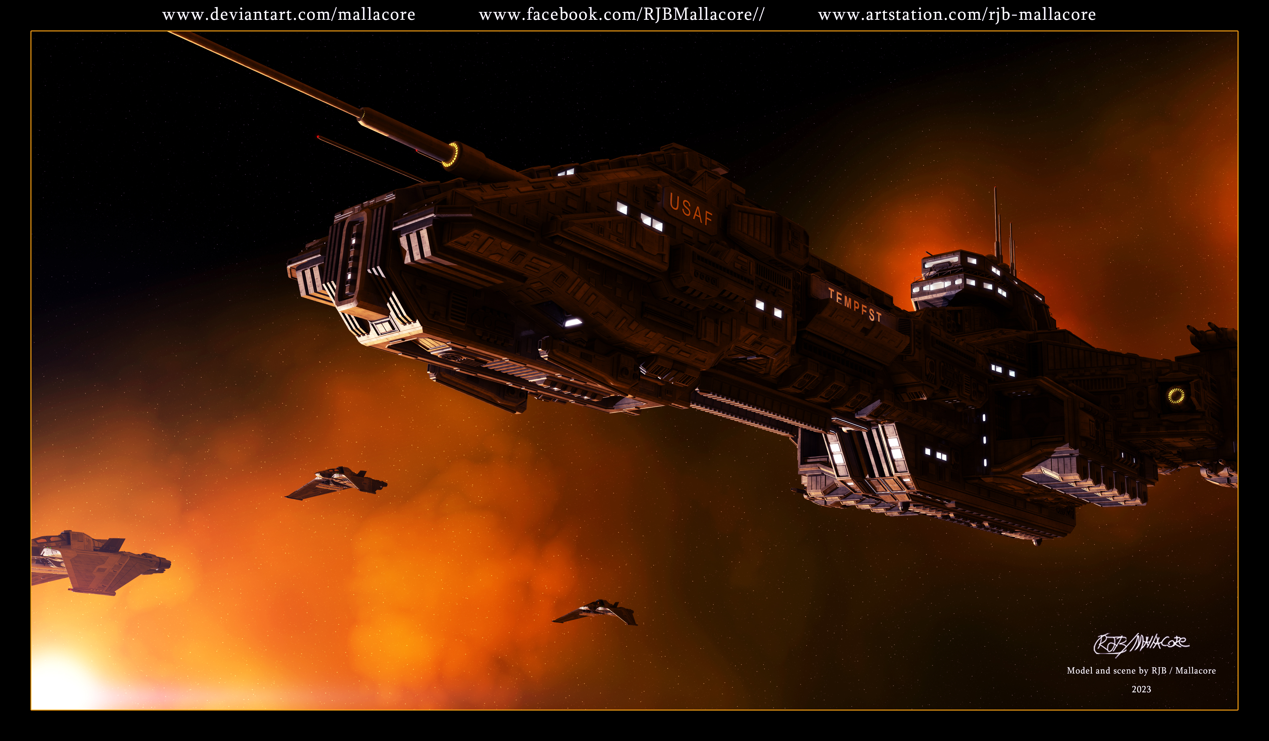 Stargate - Fan Design - Tempest Class by Mallacore on DeviantArt