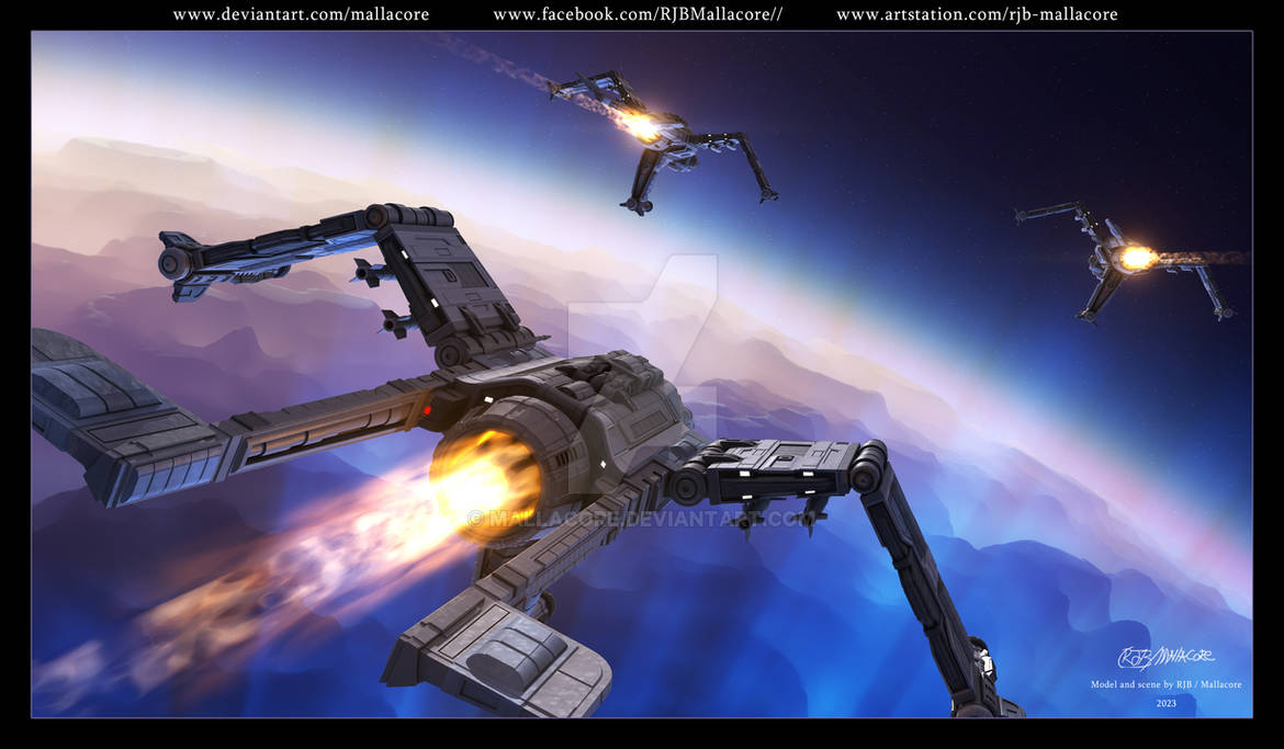 StarCraft - Wraith Fighter by Mallacore on DeviantArt