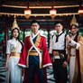 AI view of Thai people cosplaying adams familly 2