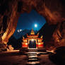 Interdimensional portal in a tibetan cave 1