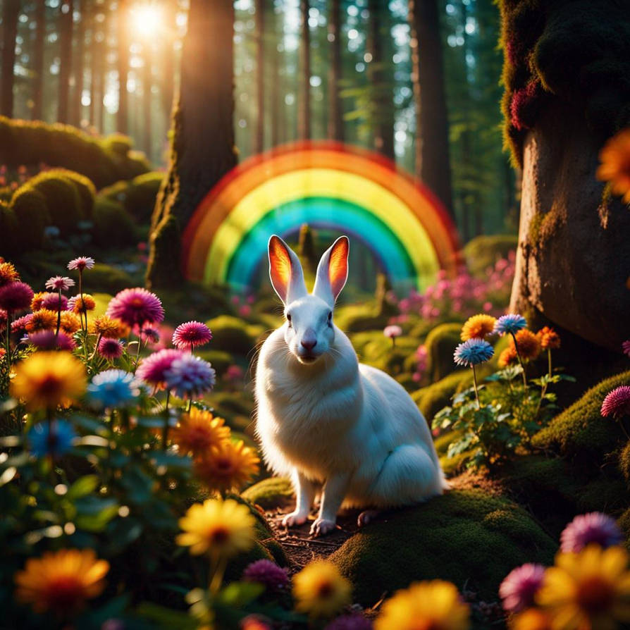 Easter bunny 2 by Buddhas-Magic on DeviantArt