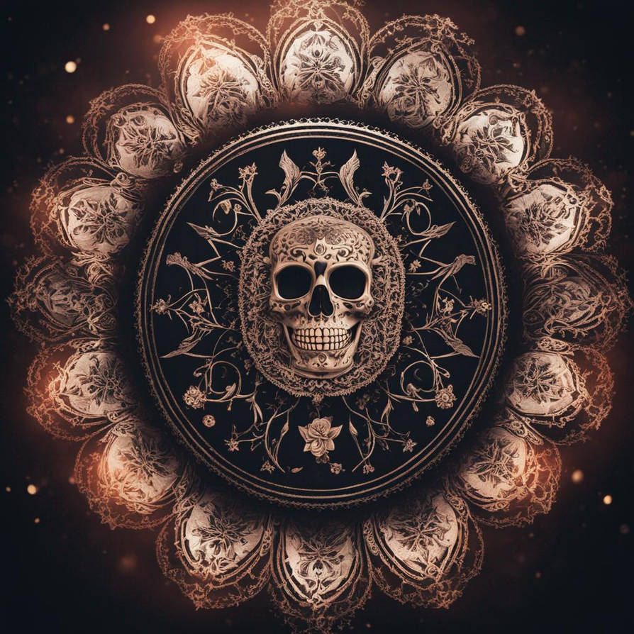 Santa Muerte Mandala 2 by Buddhas-Magic on DeviantArt