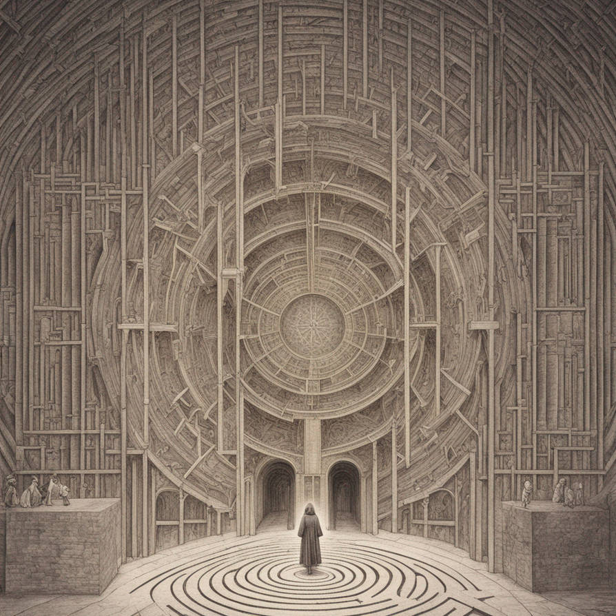 Interdimensionnal maze 3 by Buddhas-Magic on DeviantArt