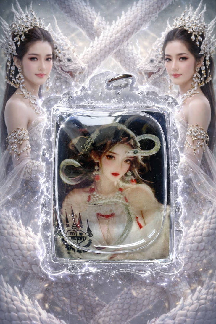 Naga Queen Ritual Amulet Ajarn Meng by Buddhas-Magic on DeviantArt