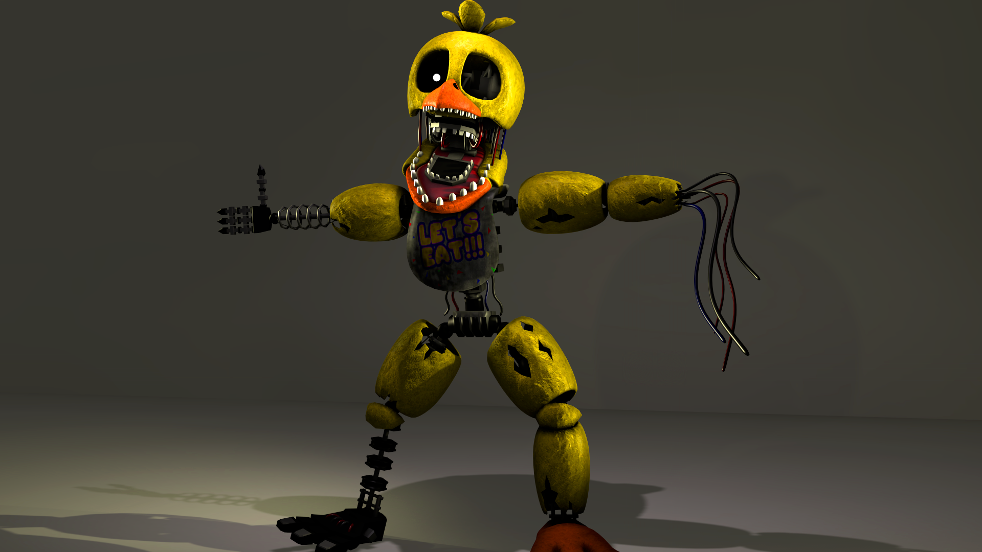 PHOTOSHOP: Repaired Withered Chica : r/fivenightsatfreddys